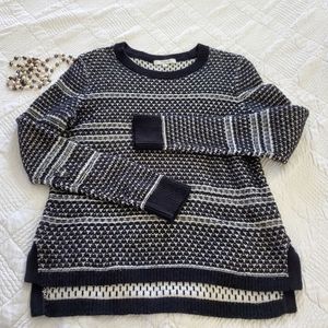Madewell B&W Knit Sweater